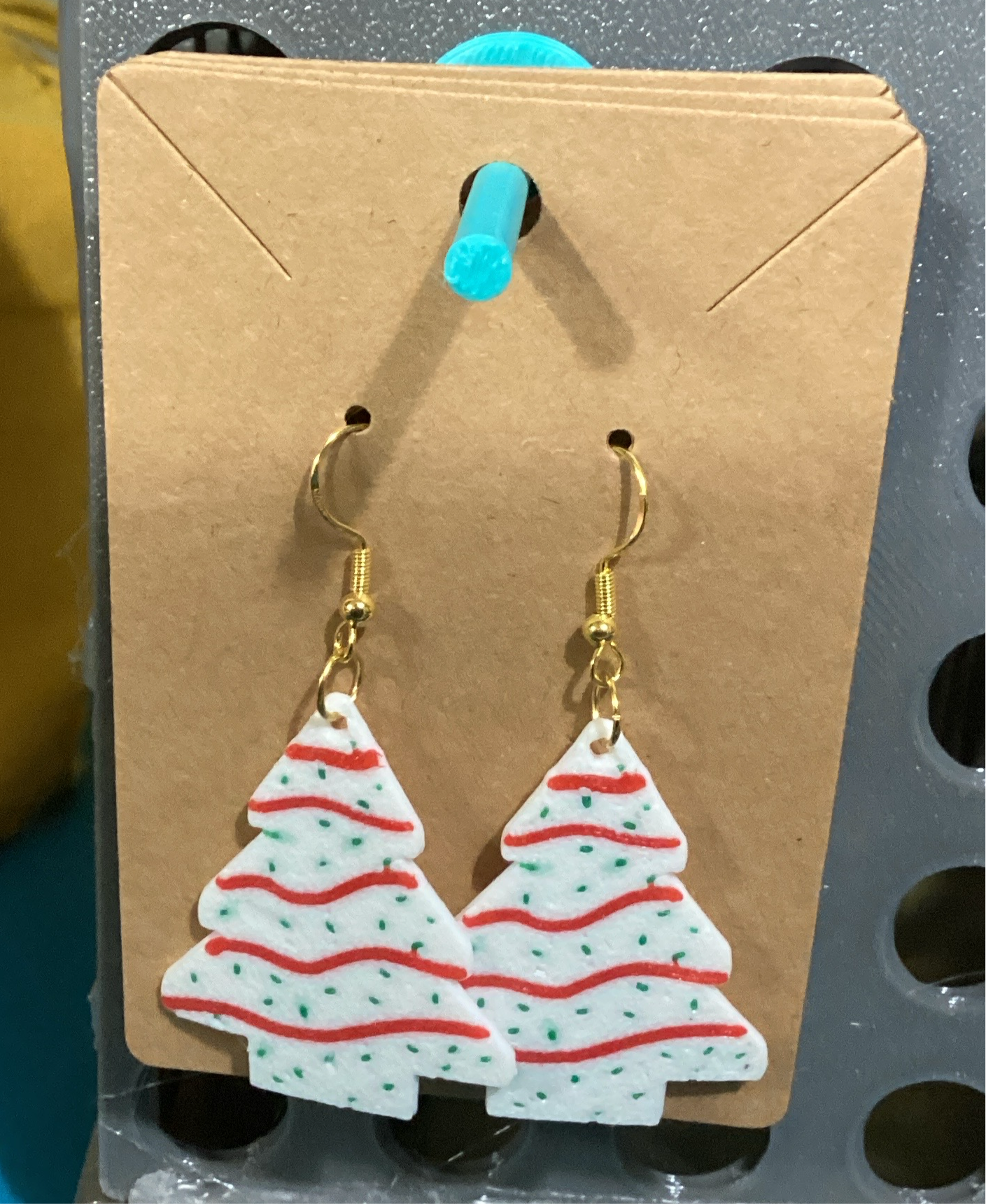 3D printed earrings