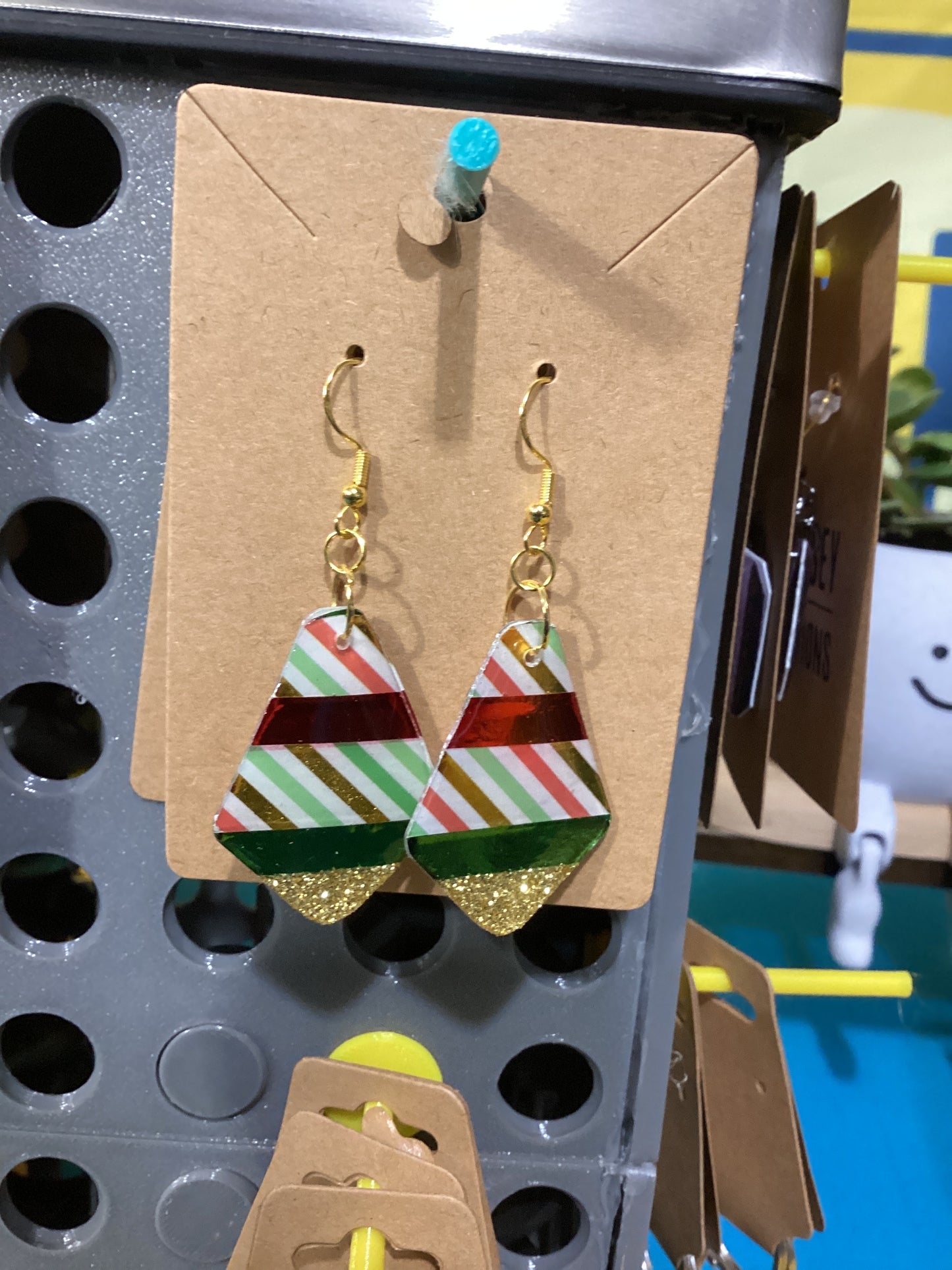 Holiday Resin Earrings