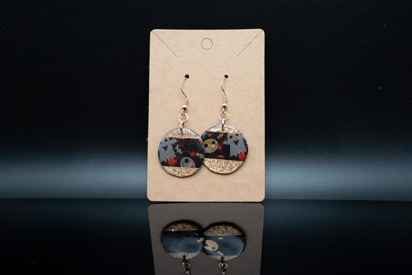 Handmade Halloween Earrings – Spooky & Unique