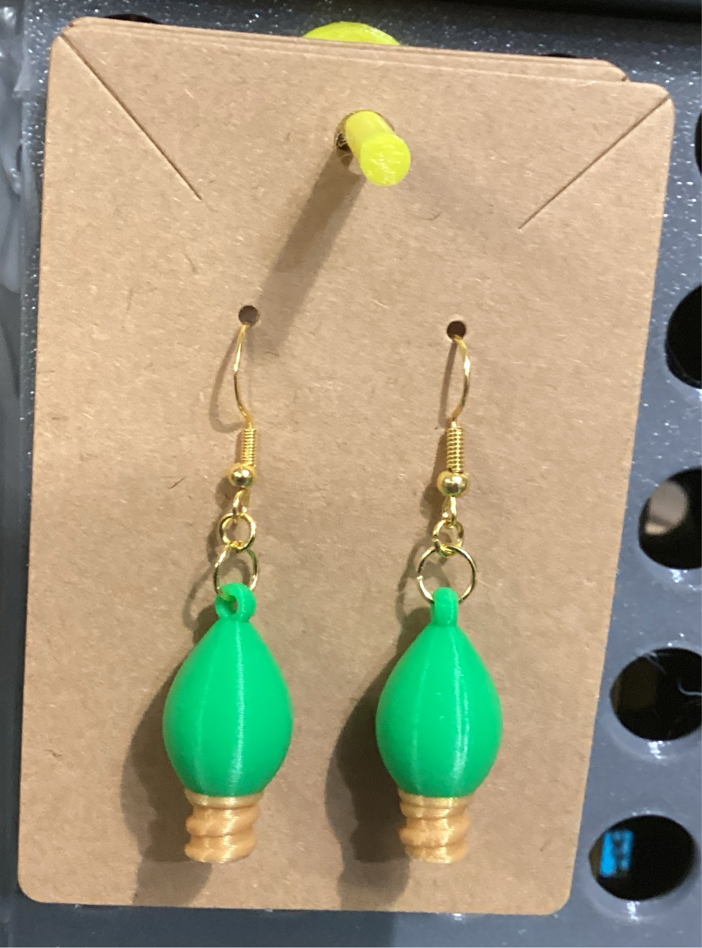 3D printed earrings