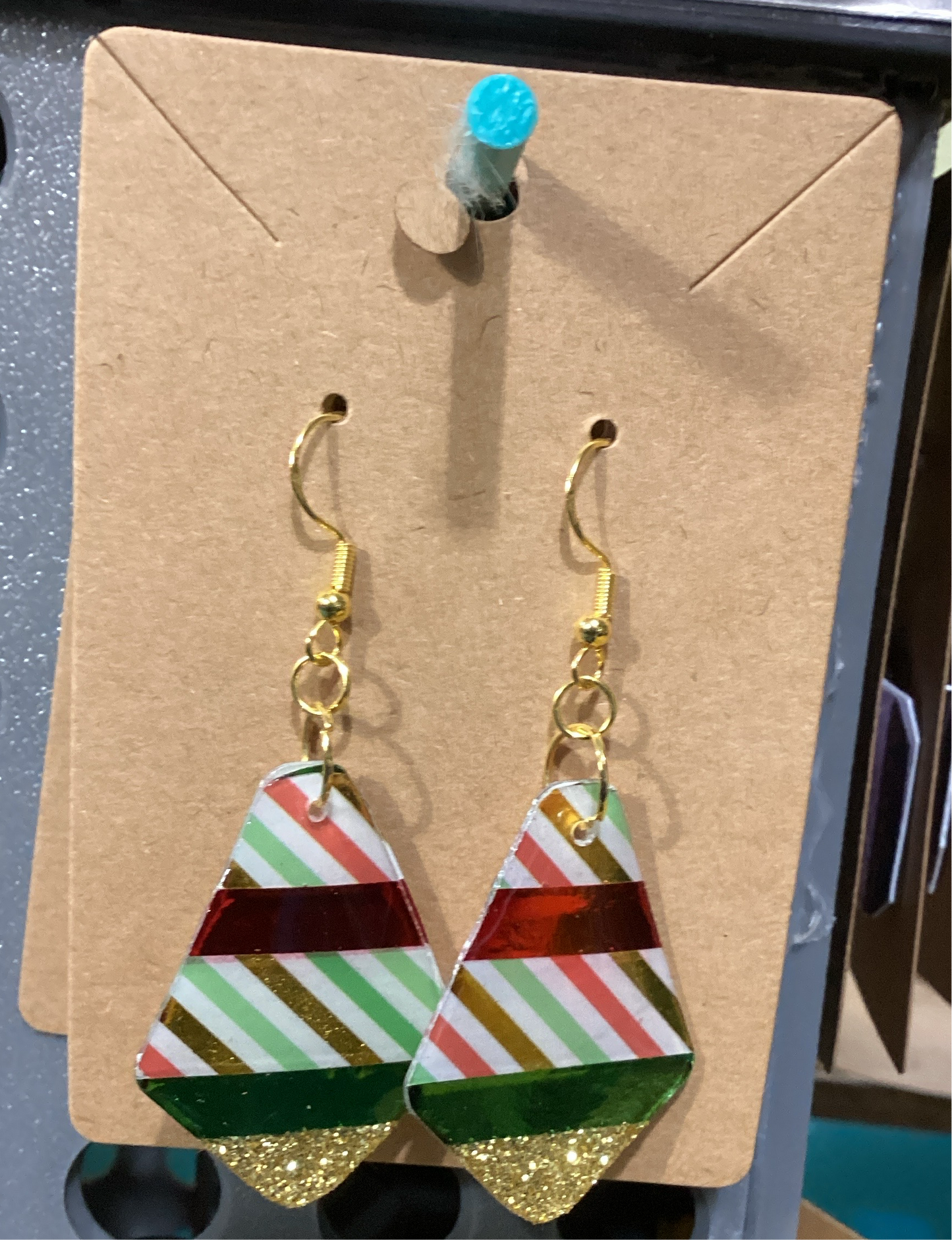 Holiday Resin Earrings