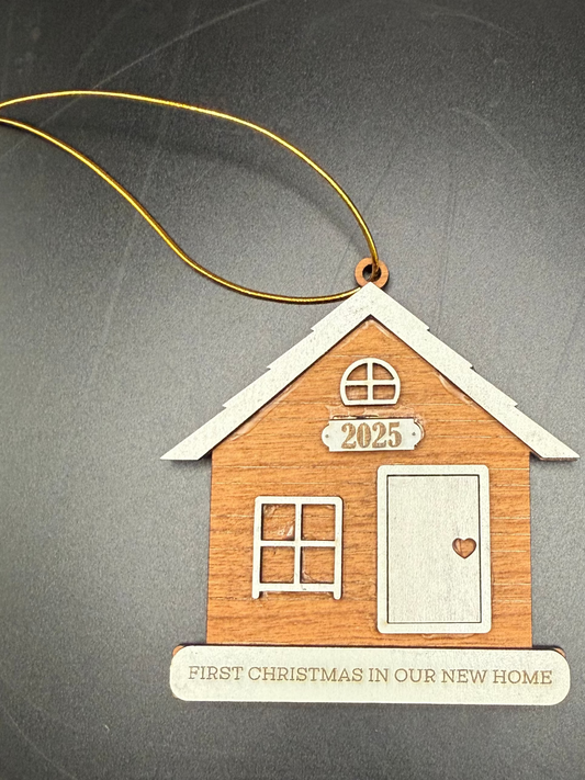 New House Ornament 2025