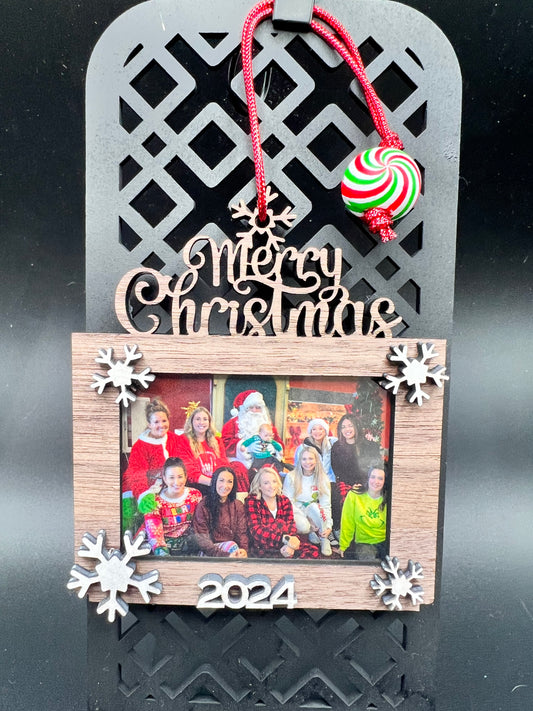 Merry Christmas Photo Ornament