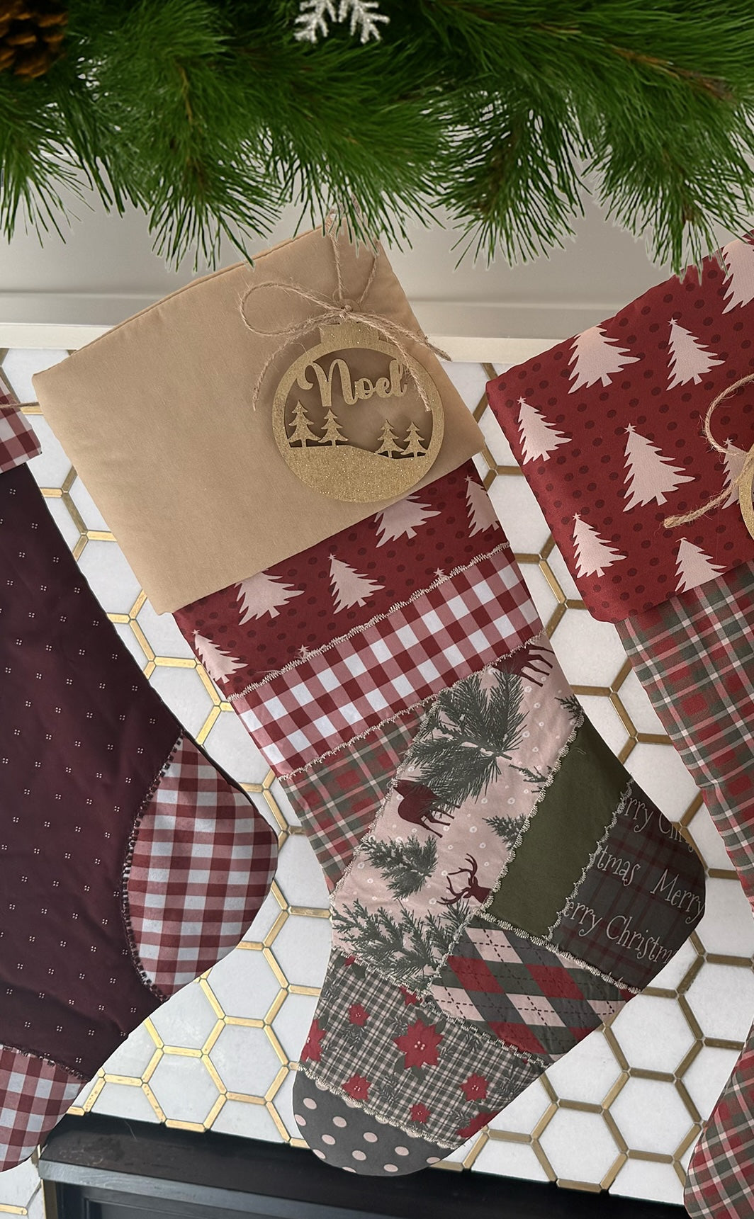 Woodland Series Christmas Stockings