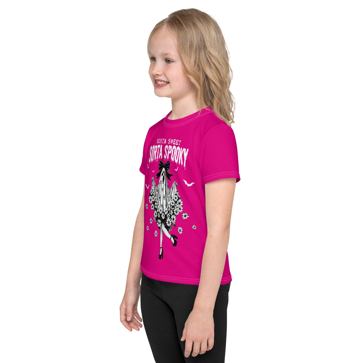 Sorta Sweet Sorta Spooky Kids crew neck t-shirt