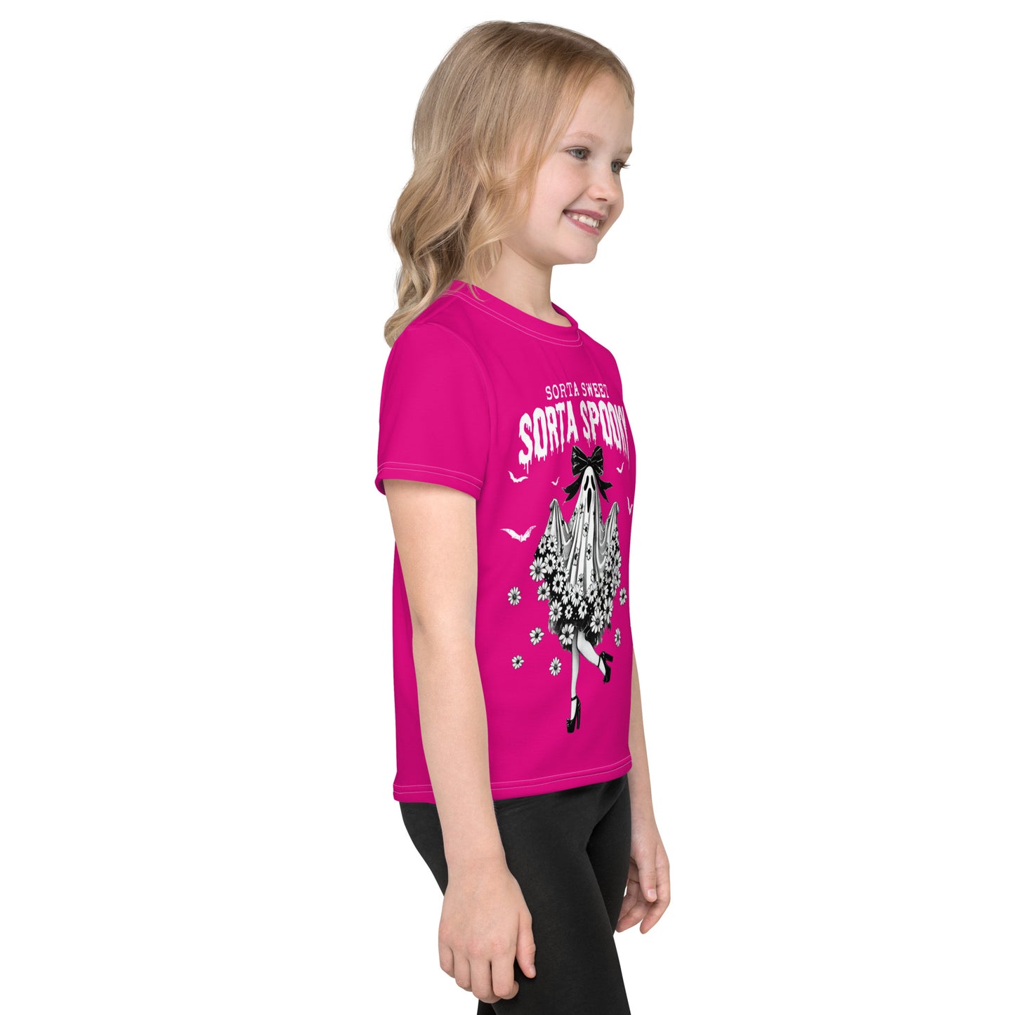 Sorta Sweet Sorta Spooky Kids crew neck t-shirt