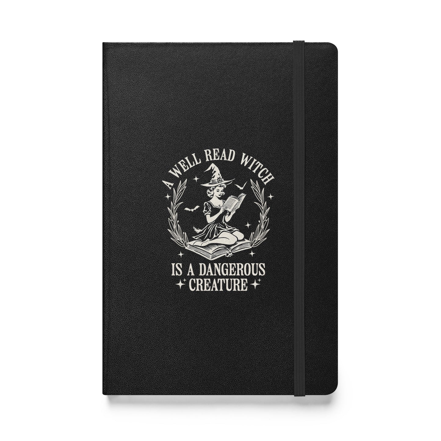 A well read witch Hardcover bound notebook