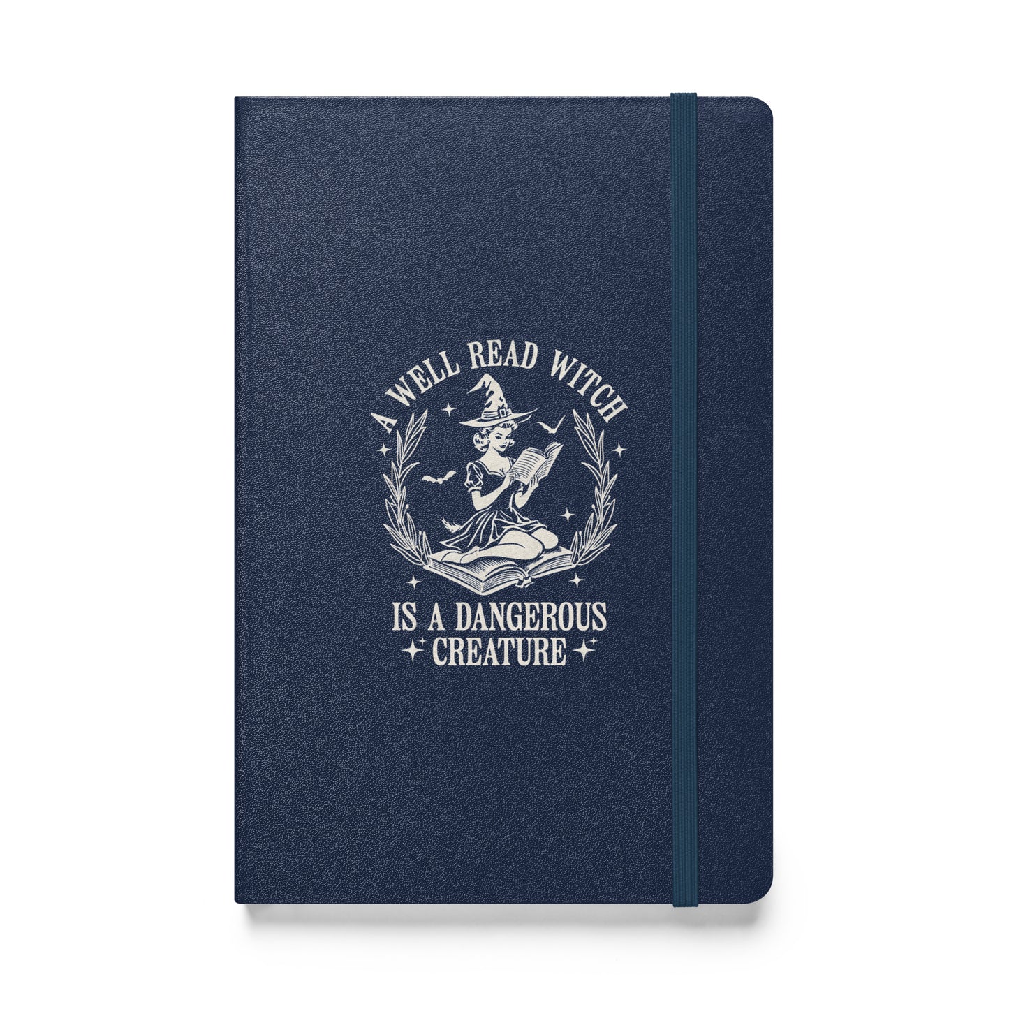 A well read witch Hardcover bound notebook