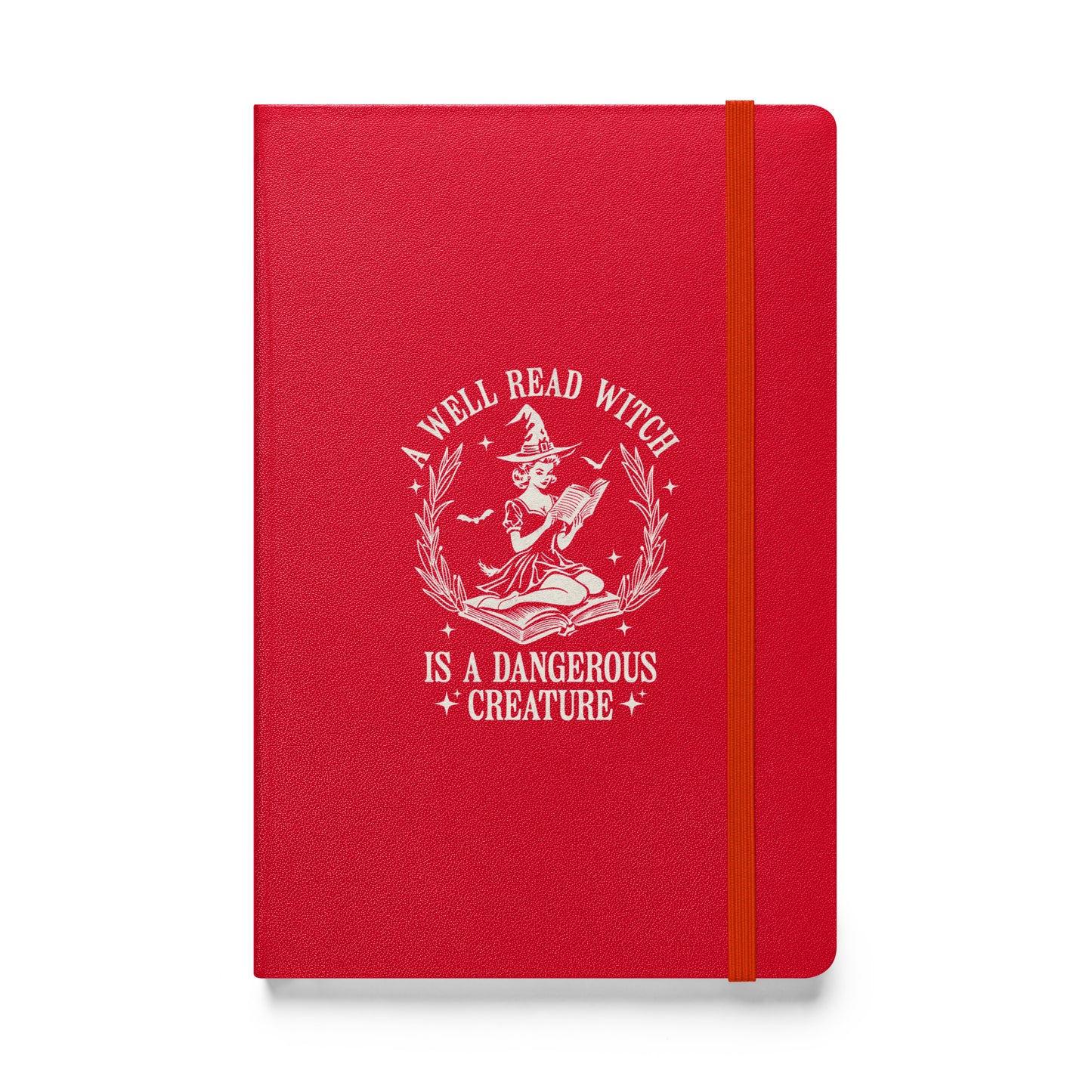 A well read witch Hardcover bound notebook