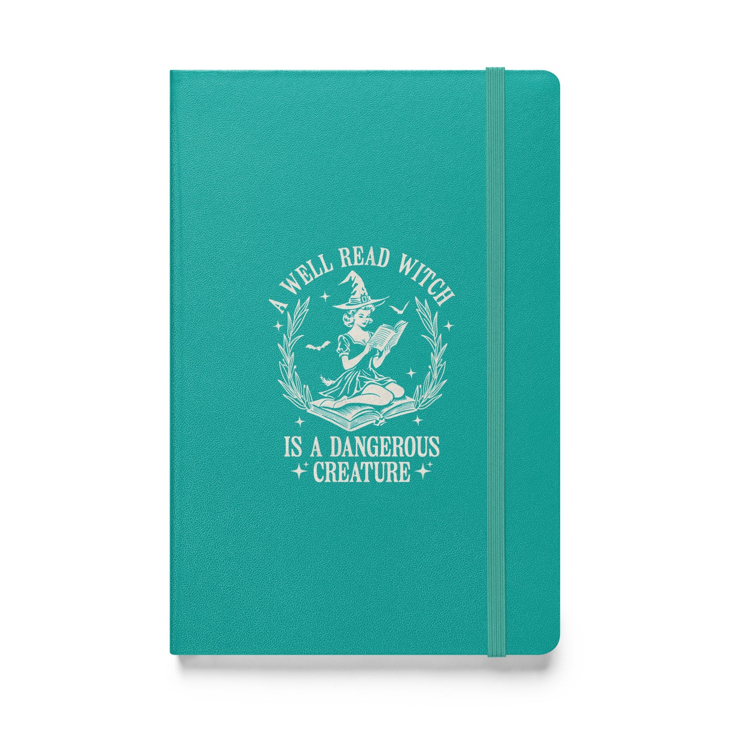 A well read witch Hardcover bound notebook