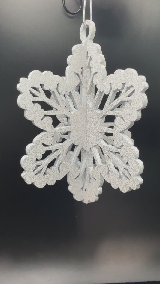 3D Snowflake Ornaments