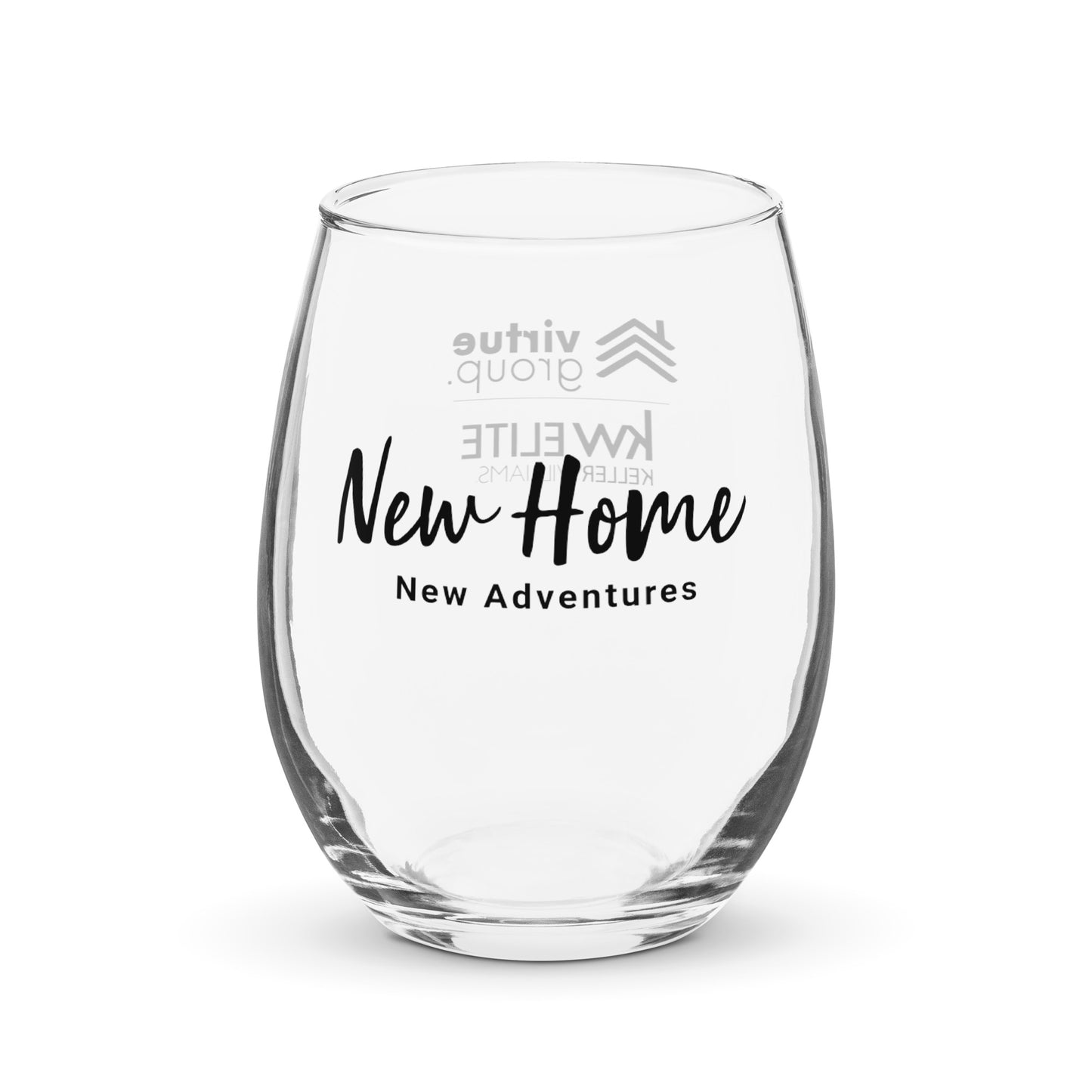 Customizable Stemless wine glass