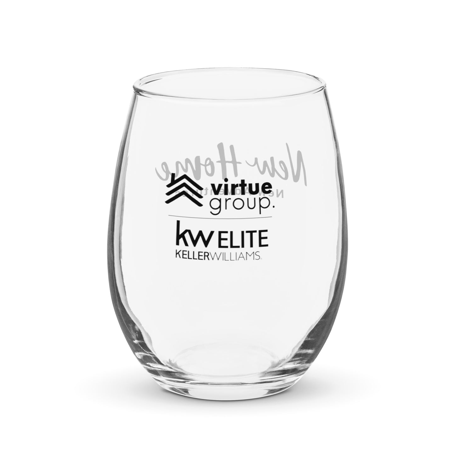 Customizable Stemless wine glass