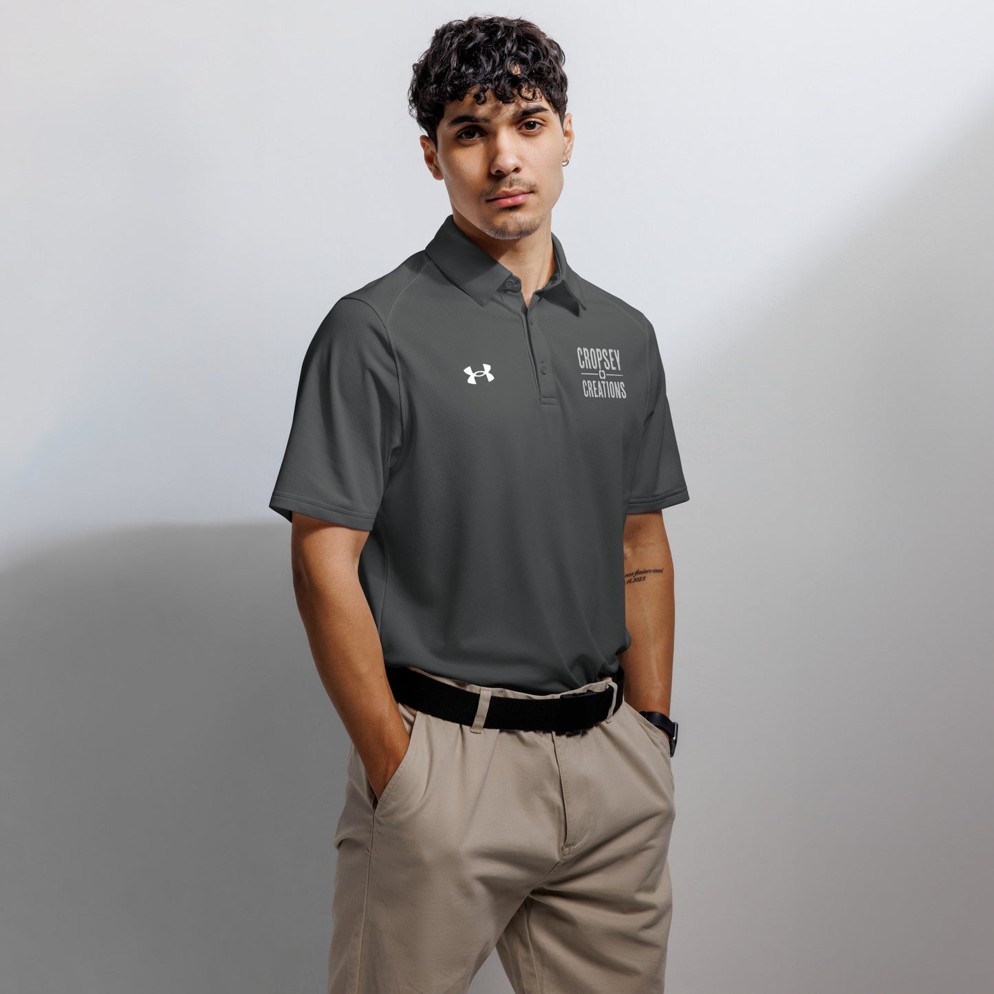 Custom Embroidered Under Armour® men's polo