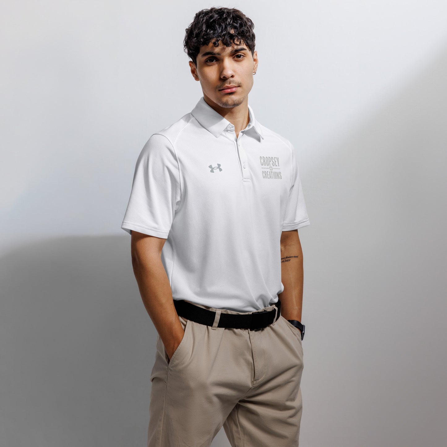 Custom Embroidered Under Armour® men's polo