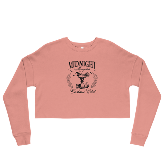 Midnight Margaritas Crop Sweatshirt