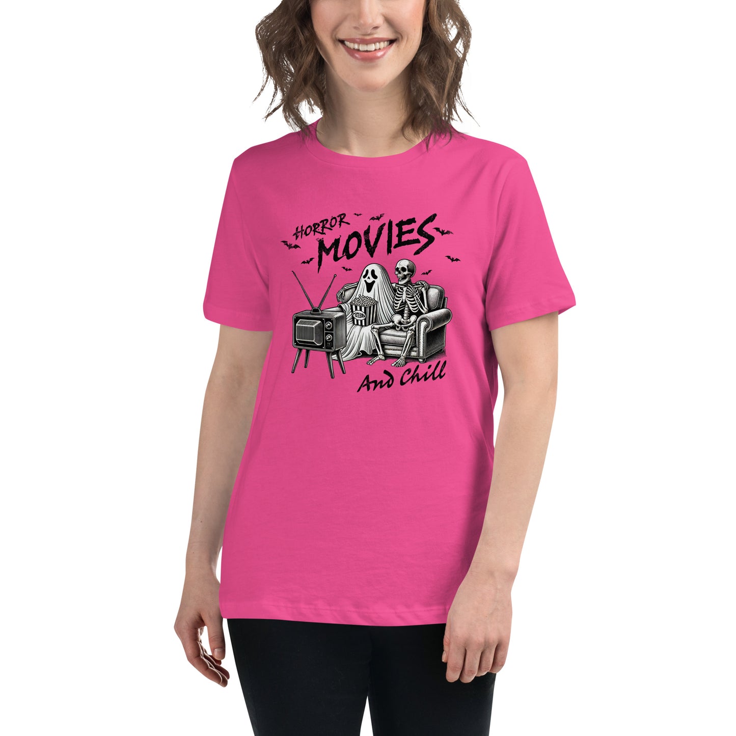 Horror Movies & Chill Women's Relaxed T-Shirt