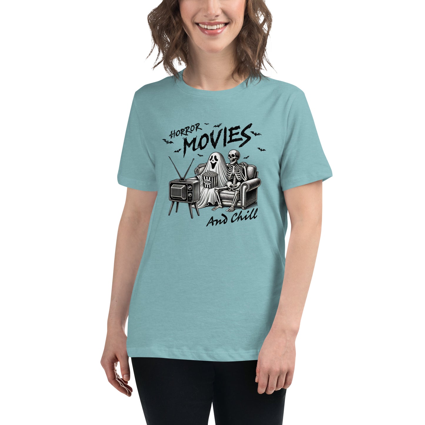 Horror Movies & Chill Women's Relaxed T-Shirt