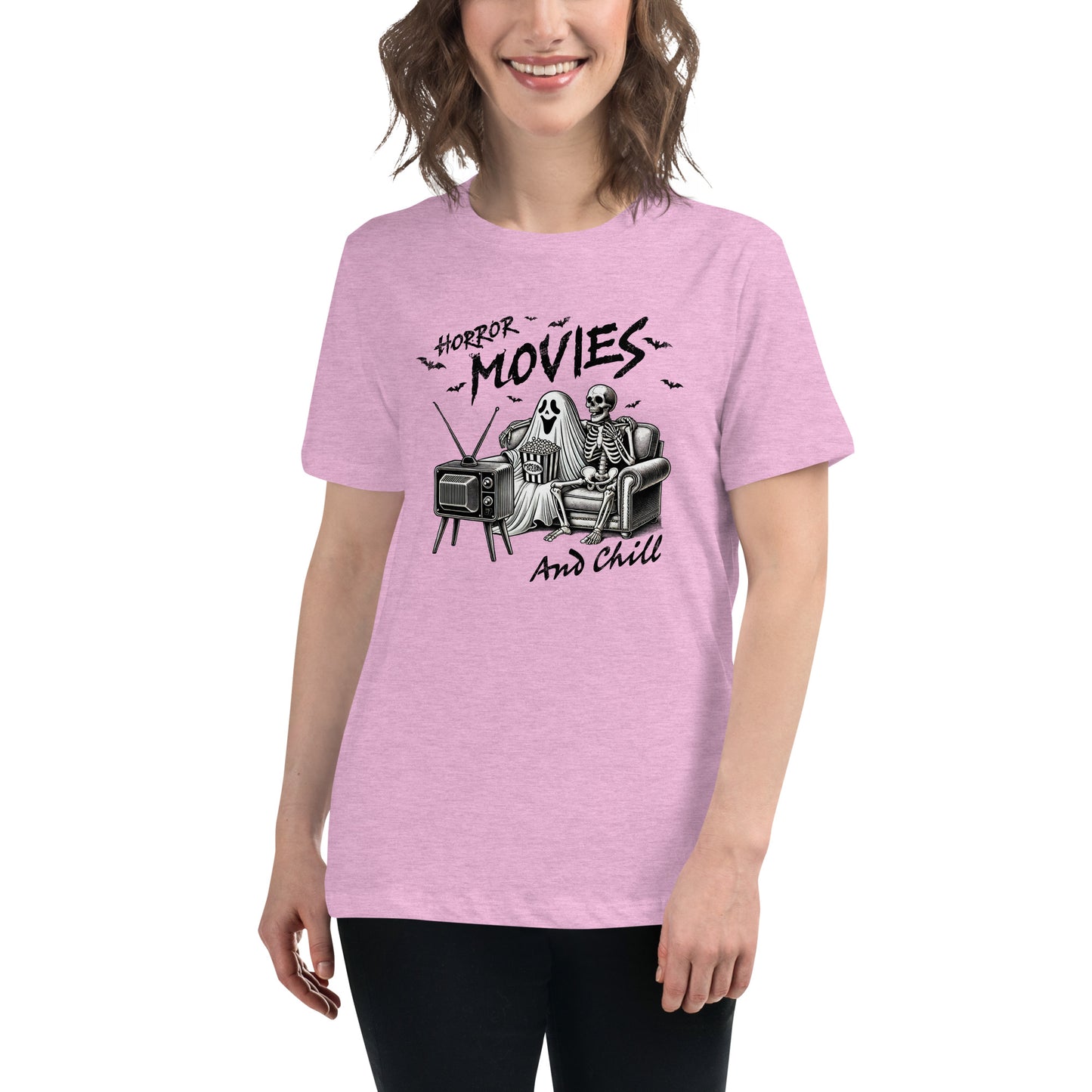 Horror Movies & Chill Women's Relaxed T-Shirt