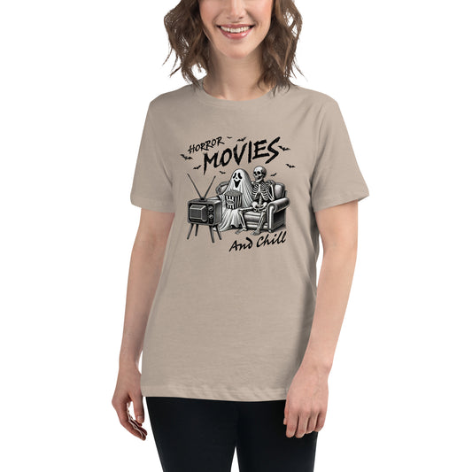 Horror Movies & Chill Women's Relaxed T-Shirt