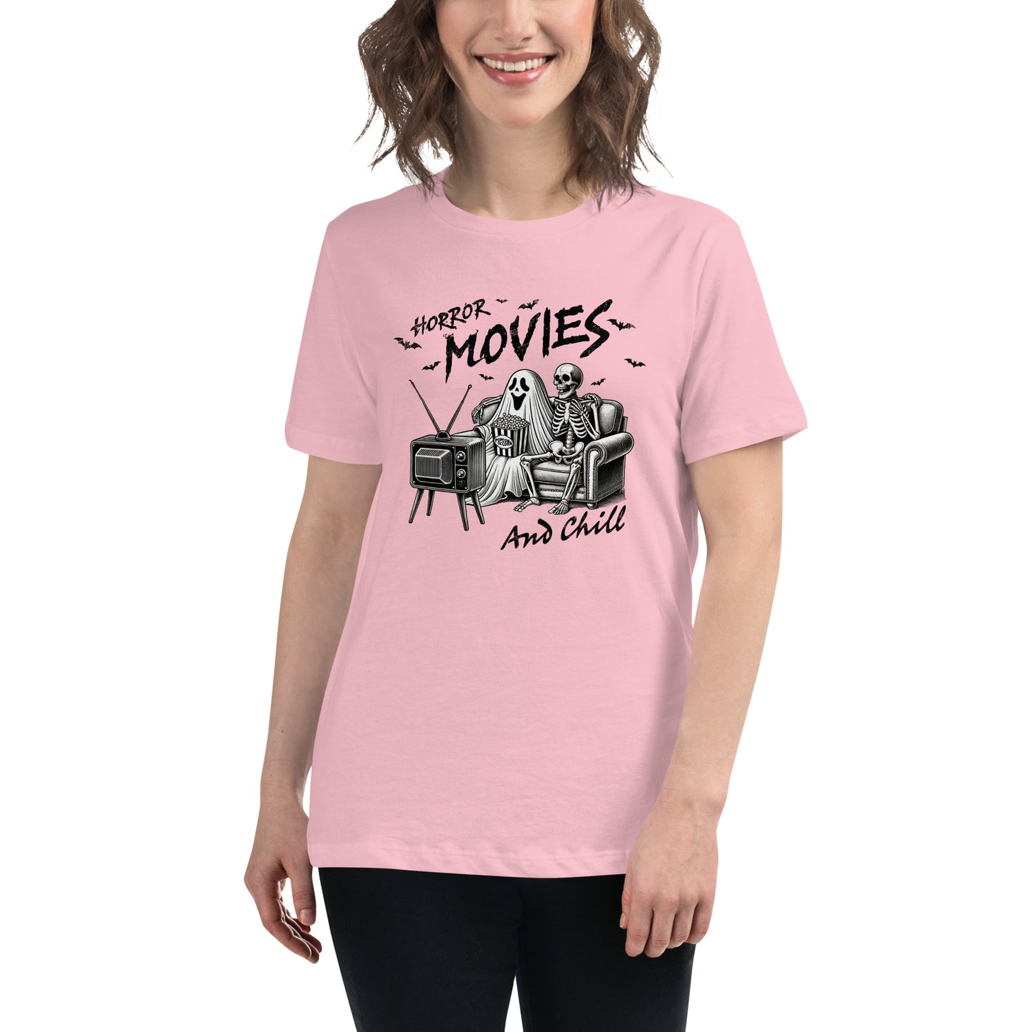 Horror Movies & Chill Women's Relaxed T-Shirt