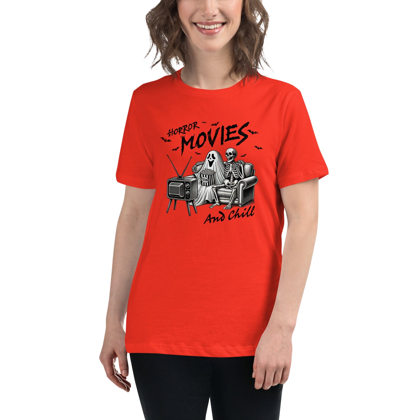 Horror Movies & Chill Women's Relaxed T-Shirt