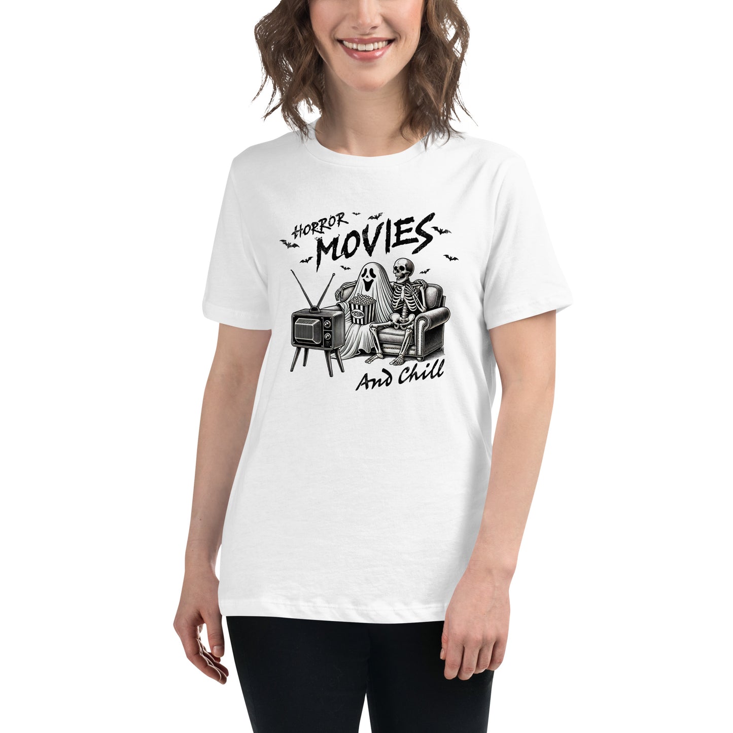 Horror Movies & Chill Women's Relaxed T-Shirt